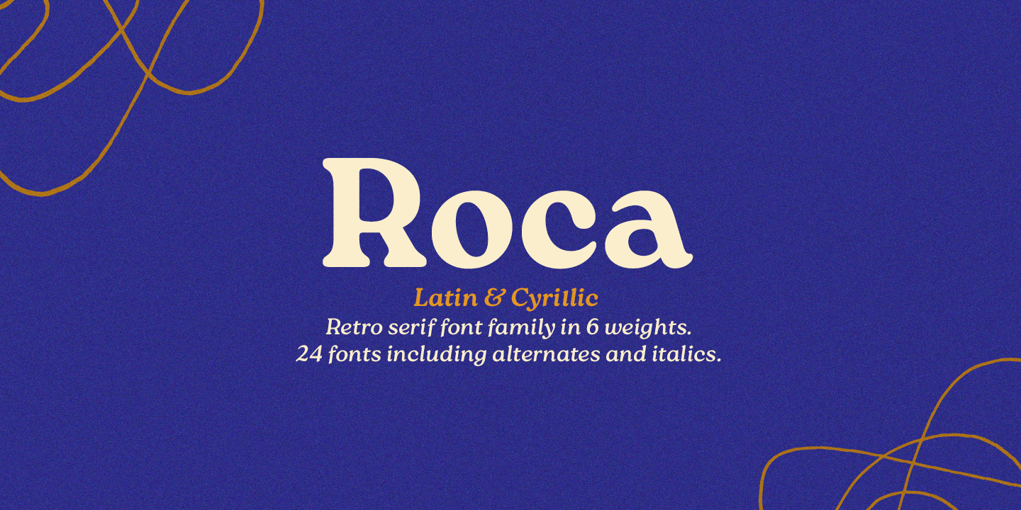 Example font Roca #11